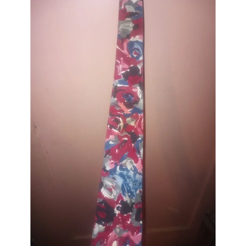 London Fog Vintage‎ Neck Toe Abstract Polyester 57L Multicolor